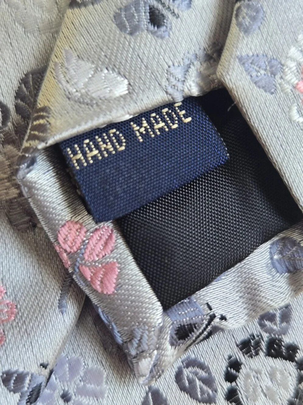 HISDERN Handmade Kids Floral Pre-Tied Neck Tie Easy Snap Closure